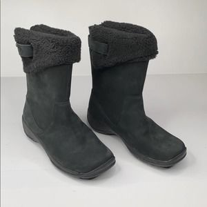 Women's Black Shearling Boots